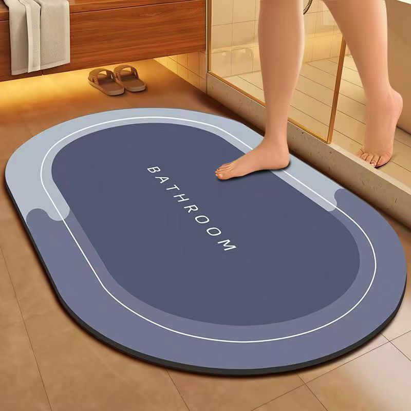 Diatom Ooze Floor Mat Bathroom Non-slip Mat - EL CHEG