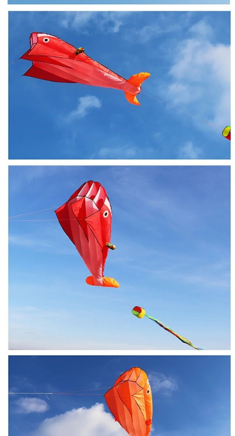 Power Kites Dolphin Whale Kite.