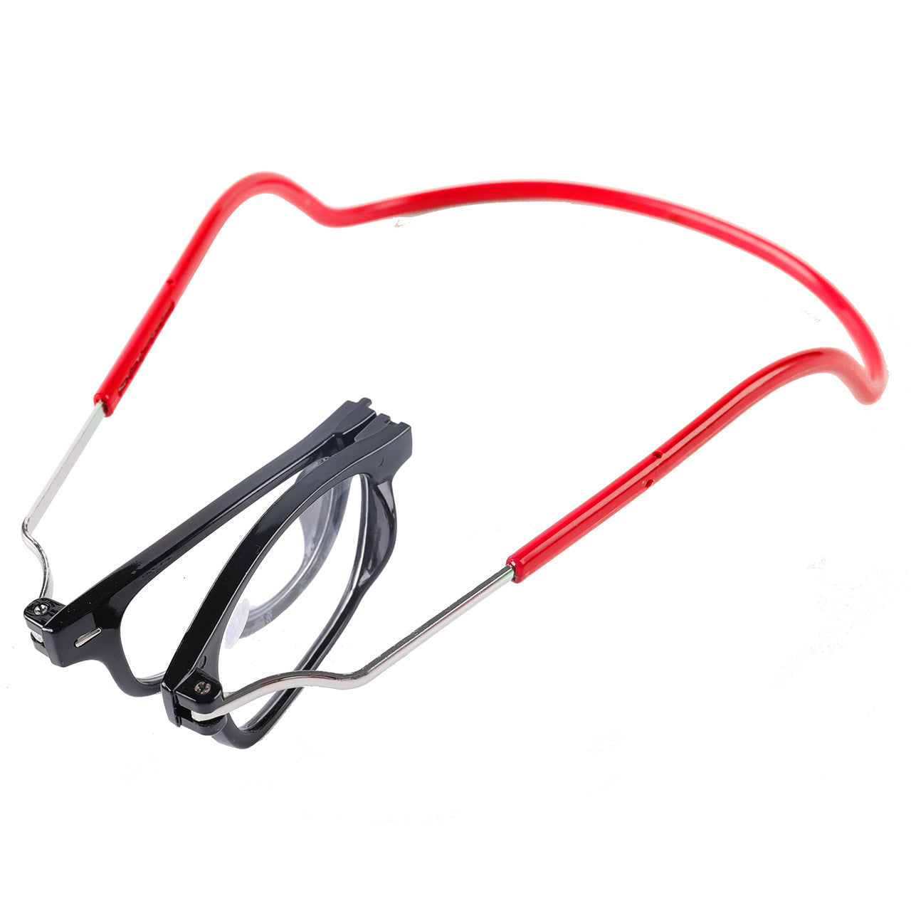 Anti-lost Silicone Magnet Hanging Neck Foldable Presbyopic Glasses