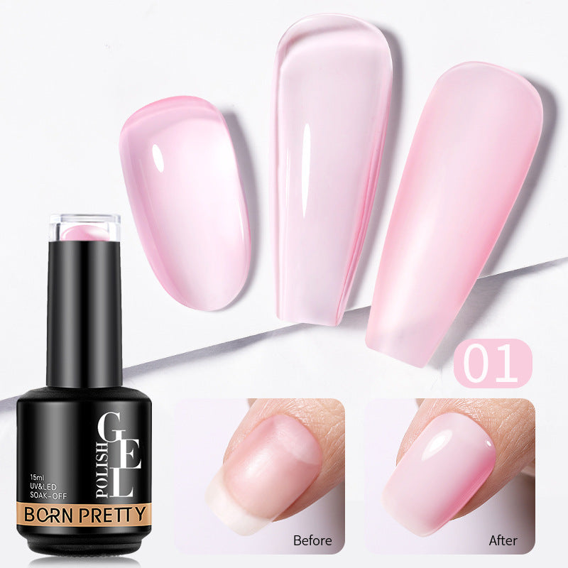 Nail Color Powder Transparent Function Phototherapy Plastic - EL CHEG