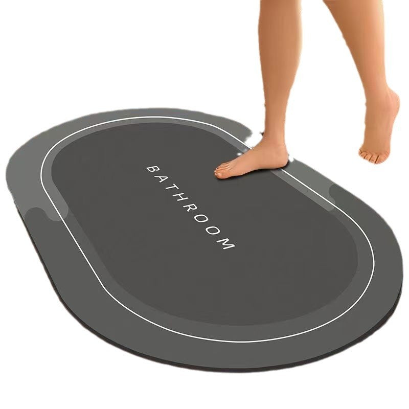 Diatom Ooze Floor Mat Bathroom Non-slip Mat - EL CHEG