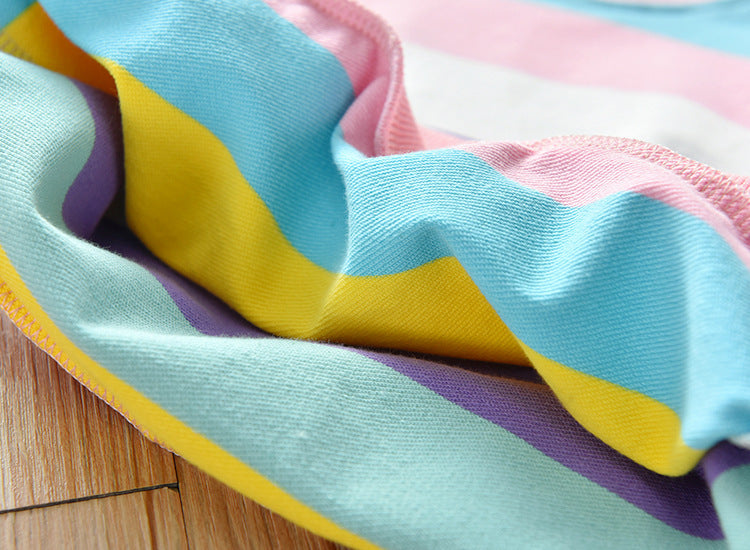 T-shirt Korean Tide Leisure Sports Suit With Long Sleeves