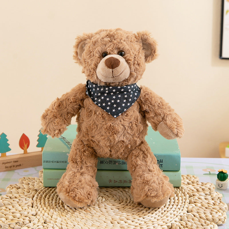 Holding Flower Bear Love Bear Plush Toy.