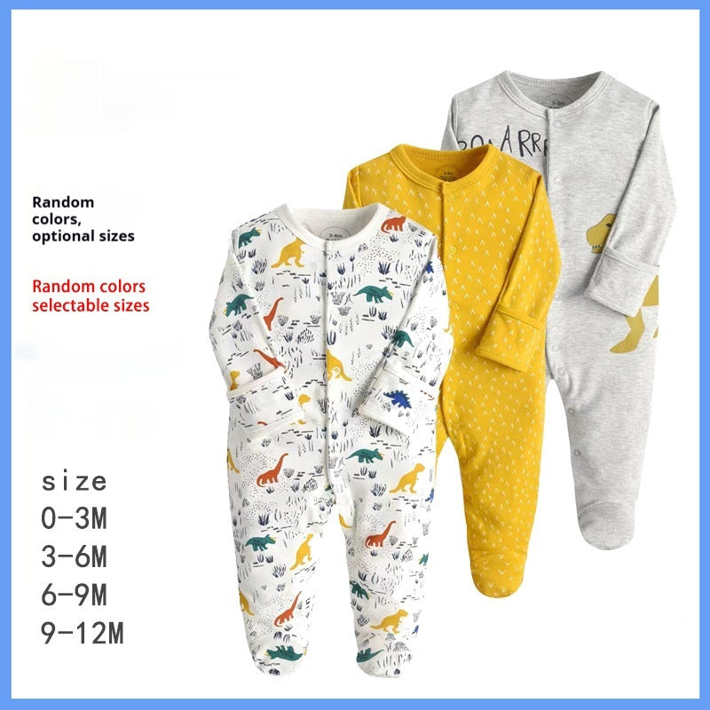 Spring And Autumn Baby Jumpsuits