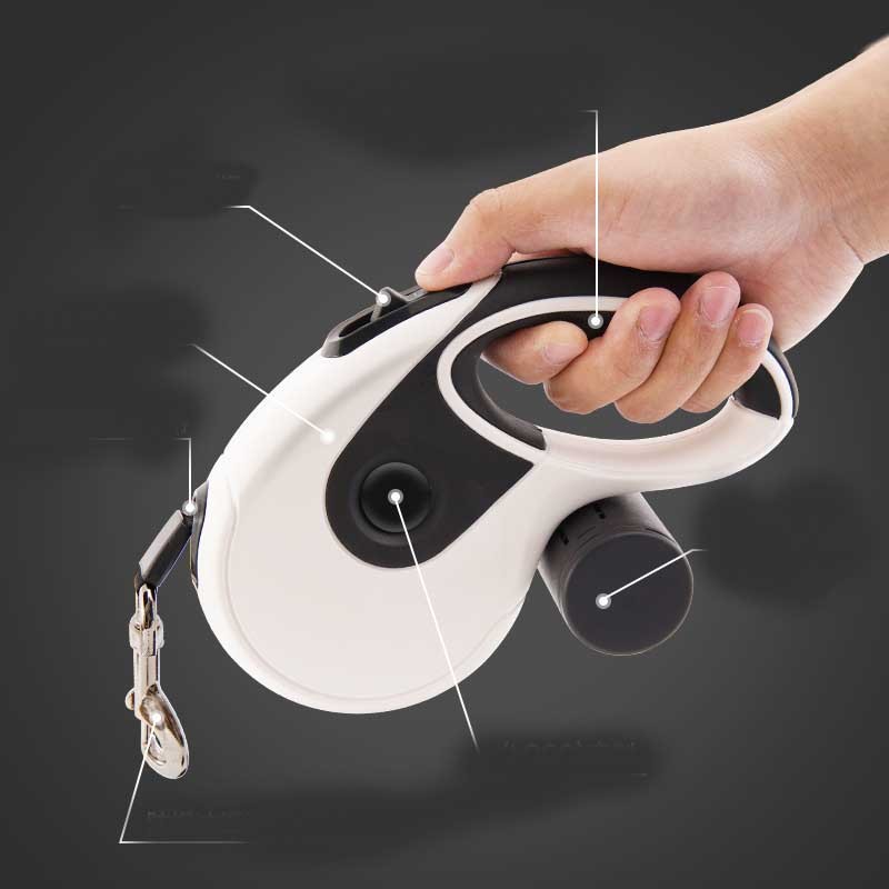 Automatic Retractable Traction Rope For Household Pets - EL CHEG