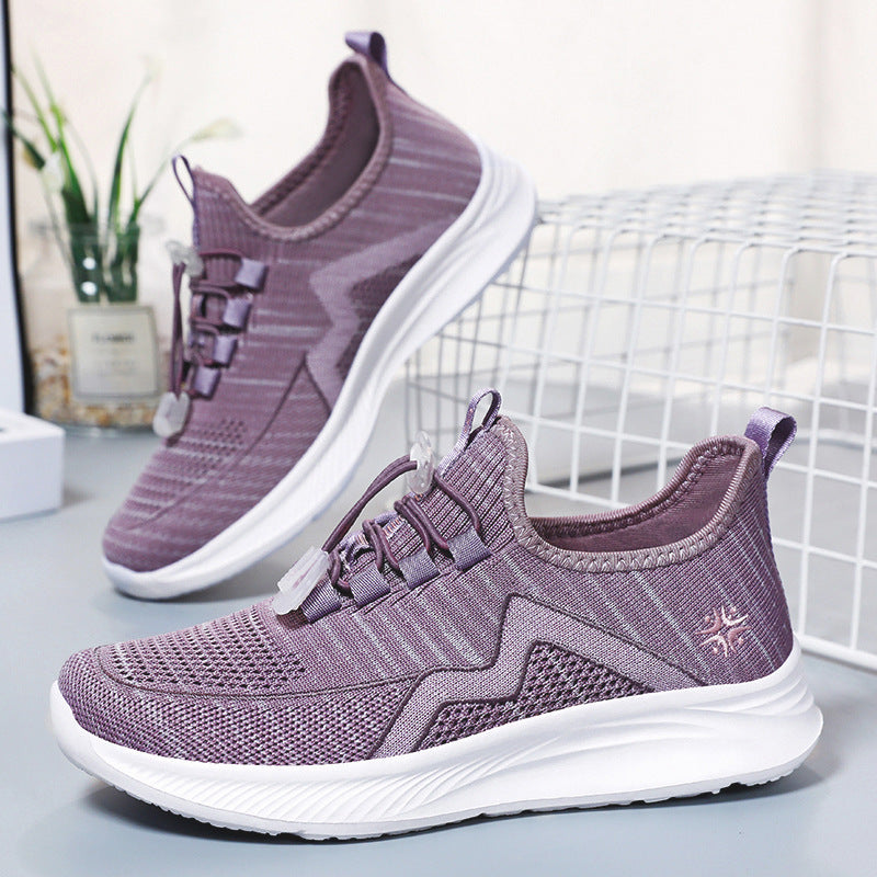 Soft Bottom Light Casual Shoes Middle-aged And Elderly Mom Shoes