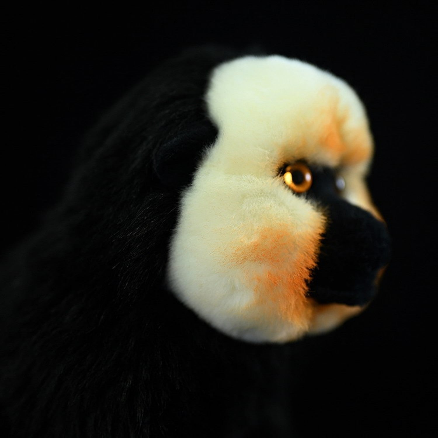 Cute White Faced Monkey Plush Toy Made Of Plush Fabric.