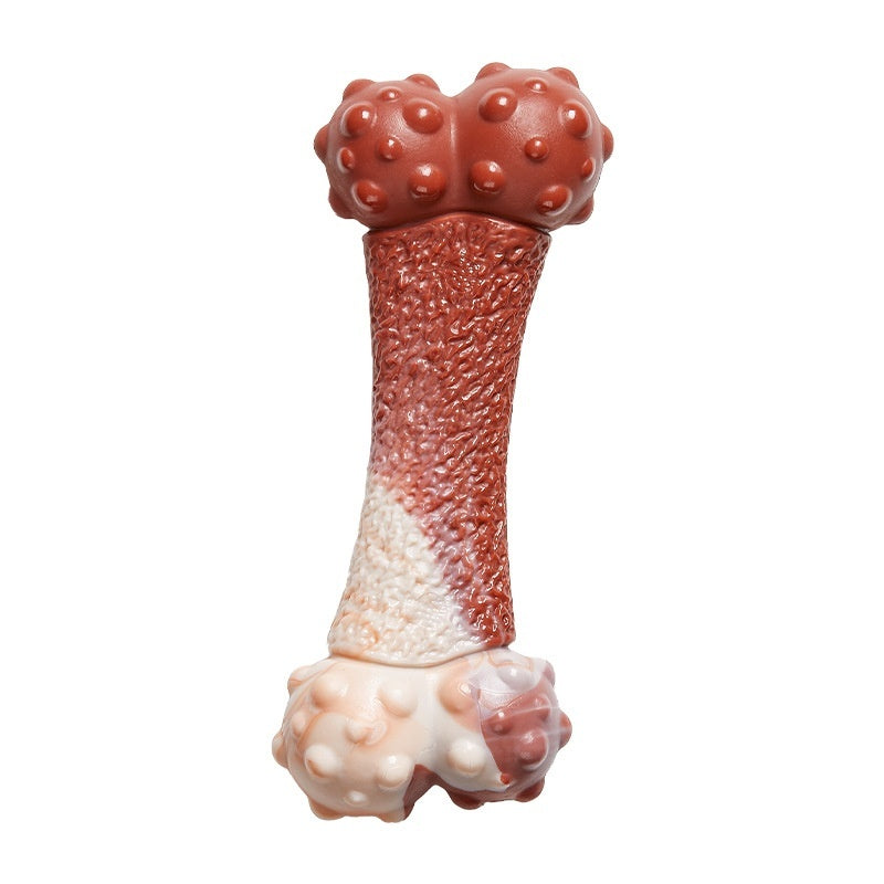 Polka Dot Bone 3-piece Set Medium Large Chewing Bite-resistant Dog Toy