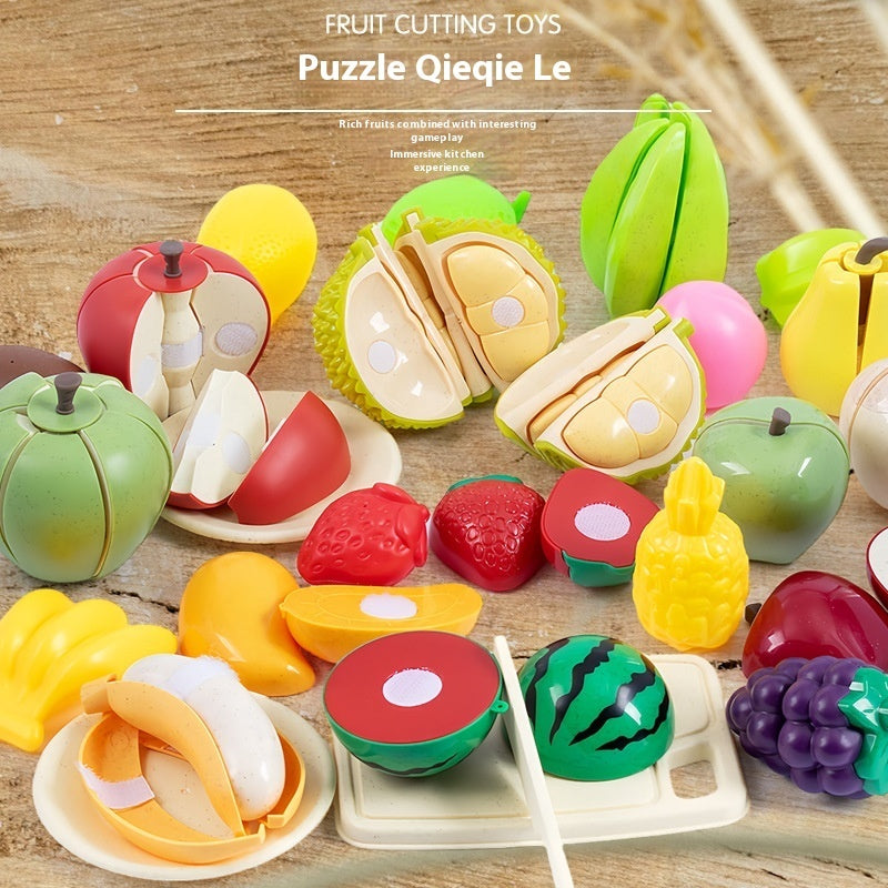 Children Play House Emulational Fruit Slicer Educational Toys