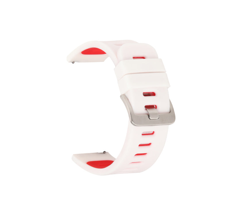 Two-color Smart Watch Silicone Band 20 22mm