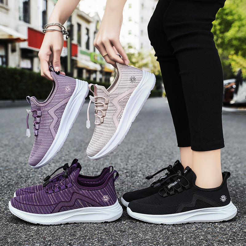 Soft Bottom Light Casual Shoes Middle-aged And Elderly Mom Shoes