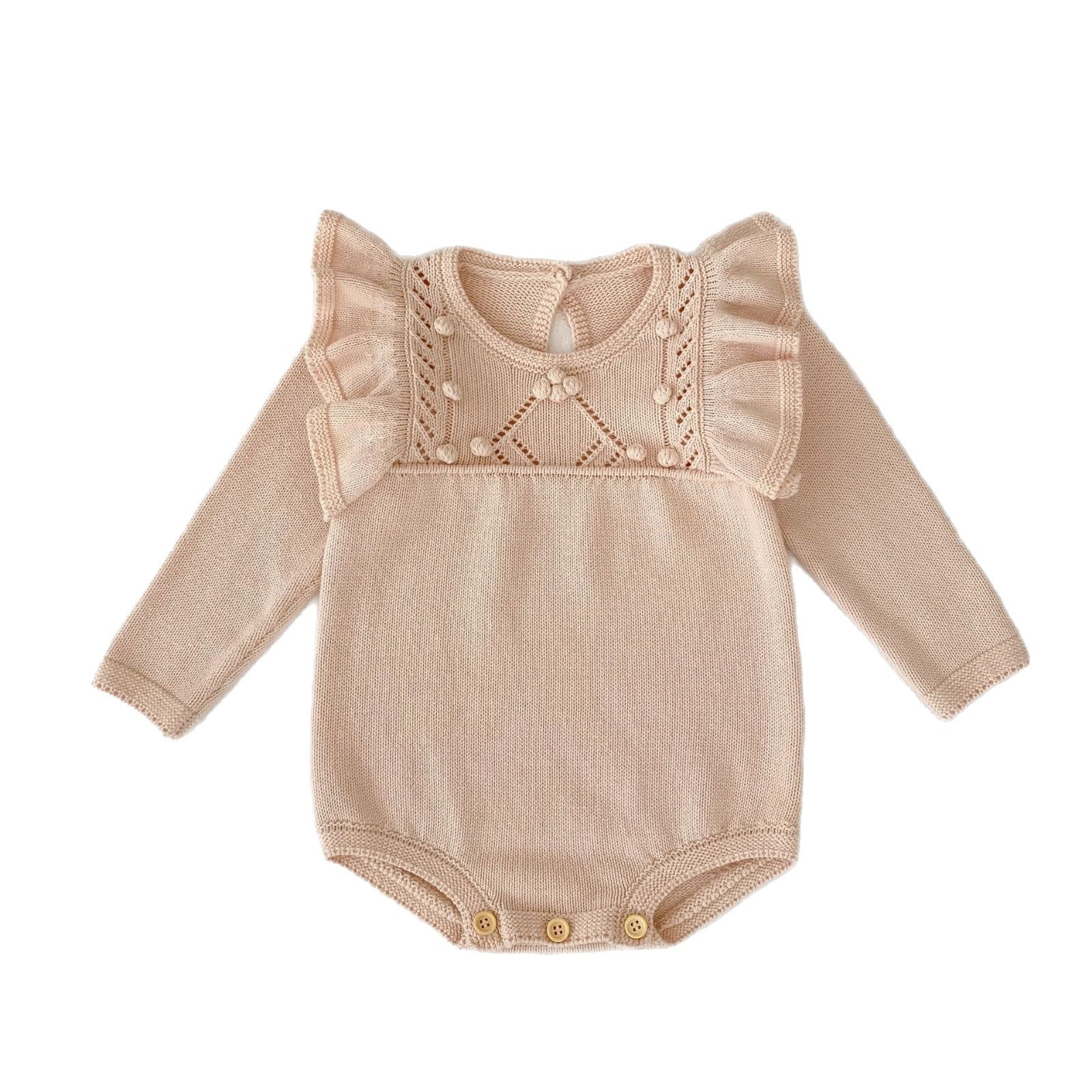 Girls Autumn Clothing Lace Long-sleeved Pure Color All-matching