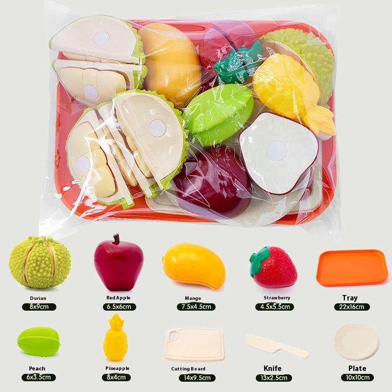 Children Play House Emulational Fruit Slicer Educational Toys