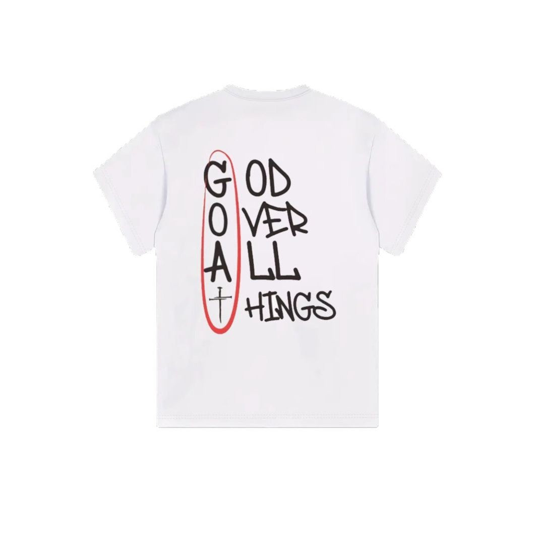 Simple Casual Men's Letter Short Sleeve T-shirt