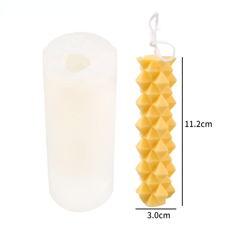 Polygonal Silicone Geometric Magic Ball Candle Mold
