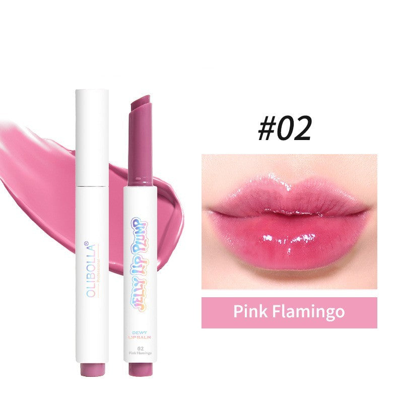 6 Color Press Water Light Solid Lip Lacquer