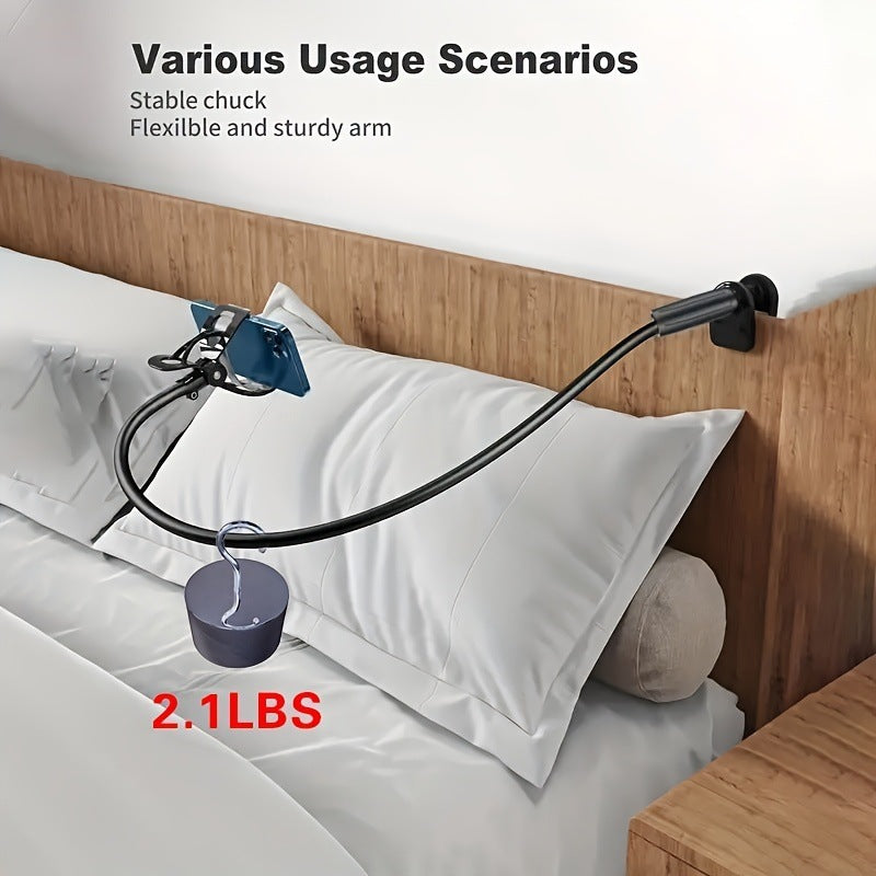 360 Degree Rotating Tablet Phone Holder Spiral Base Lazy