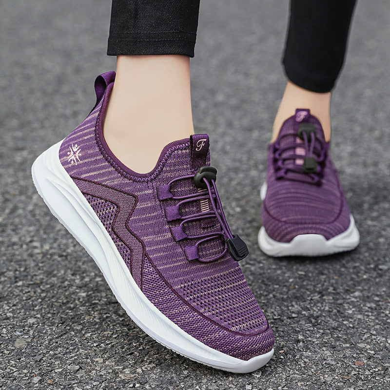 Soft Bottom Light Casual Shoes Middle-aged And Elderly Mom Shoes