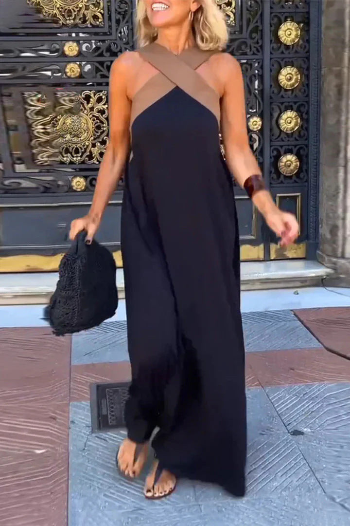 Women's Cross Beauty Back Dress