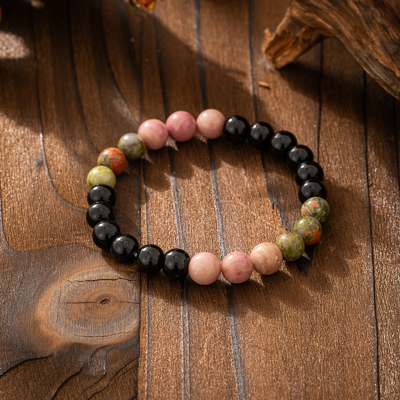 Vintage Tassel Bohemian Style Natural Stone Beaded Long Sweater Chain