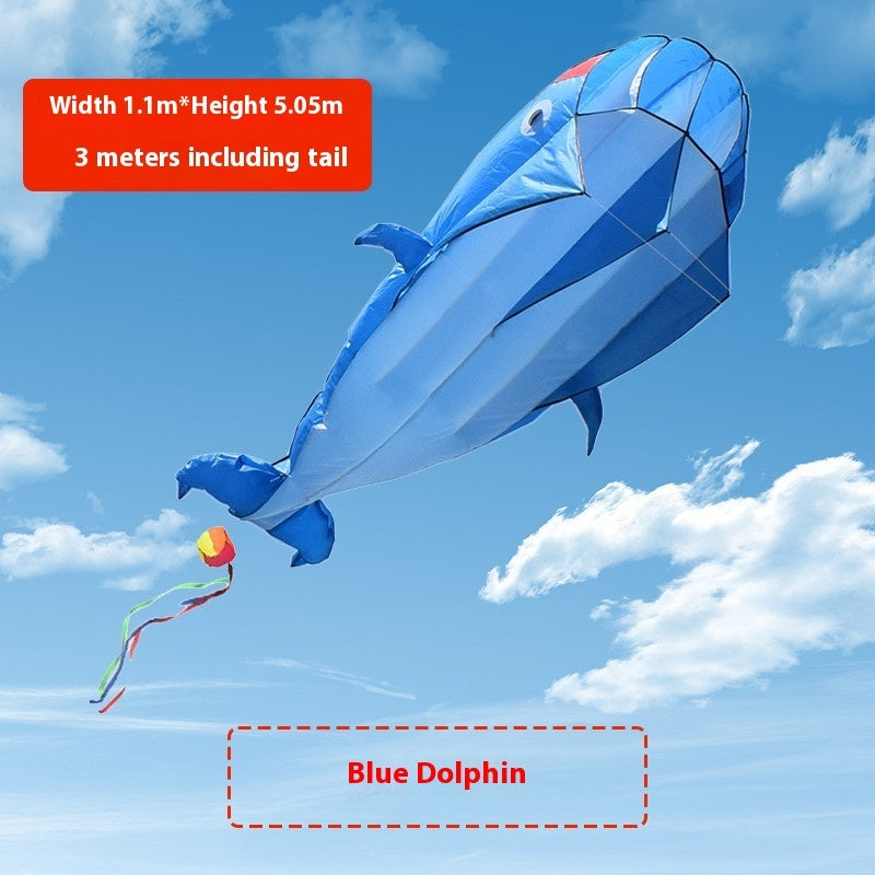 Power Kites Dolphin Whale Kite.