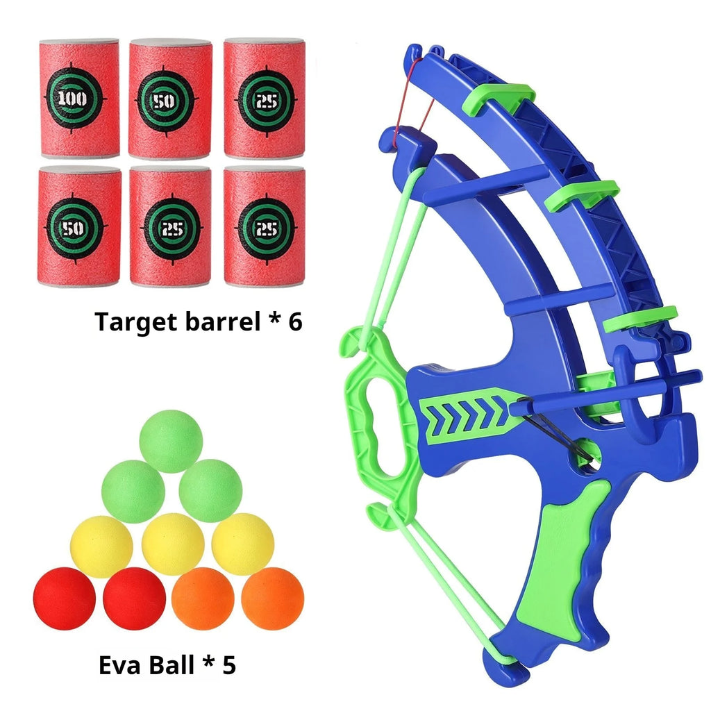 Soft Bullet Target Practice Toy for Children, Educational Shooting Practice Toys with Soft Bullets - EL CHEG