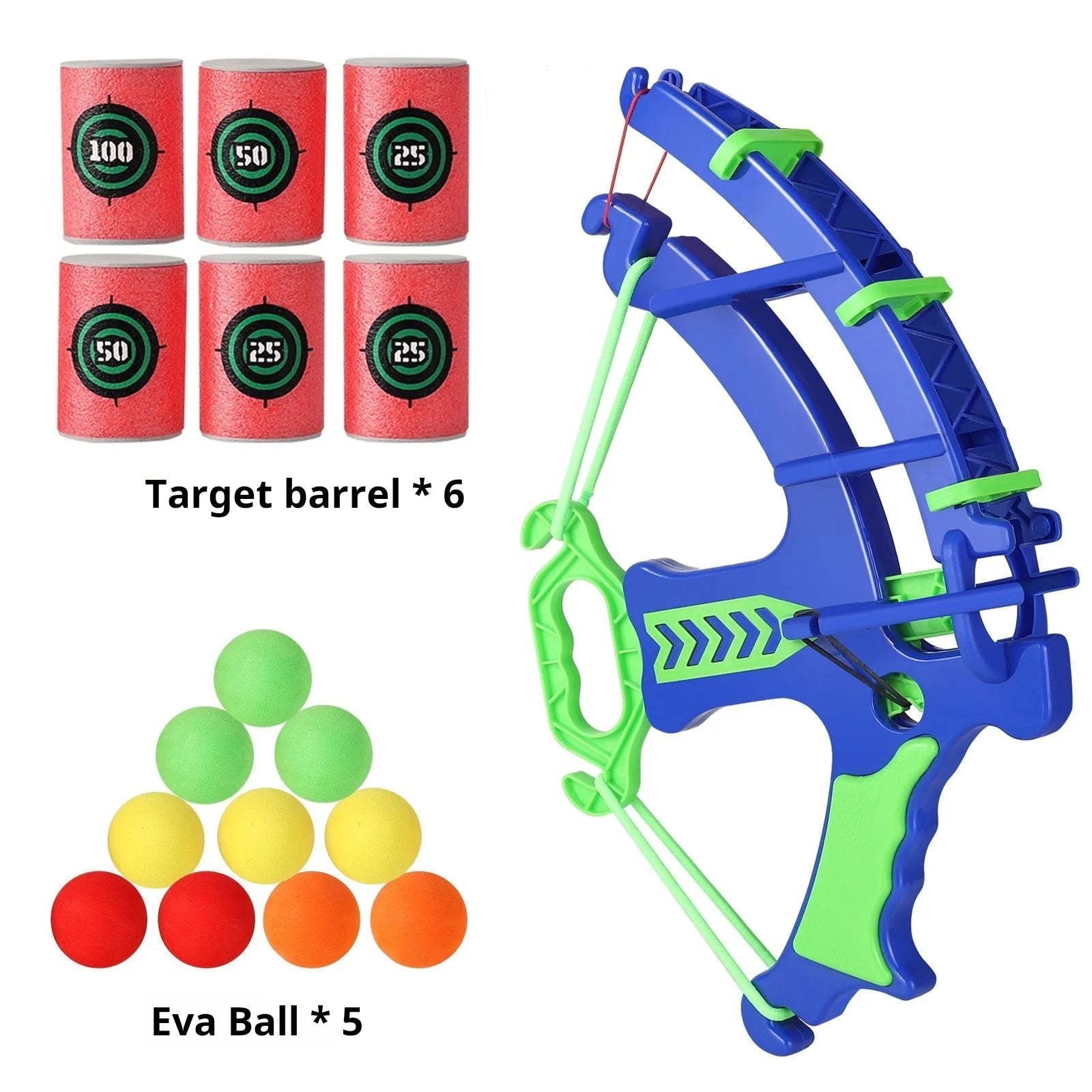 Soft Bullet Target Practice Toy for Children, Educational Shooting Practice Toys with Soft Bullets - EL CHEG