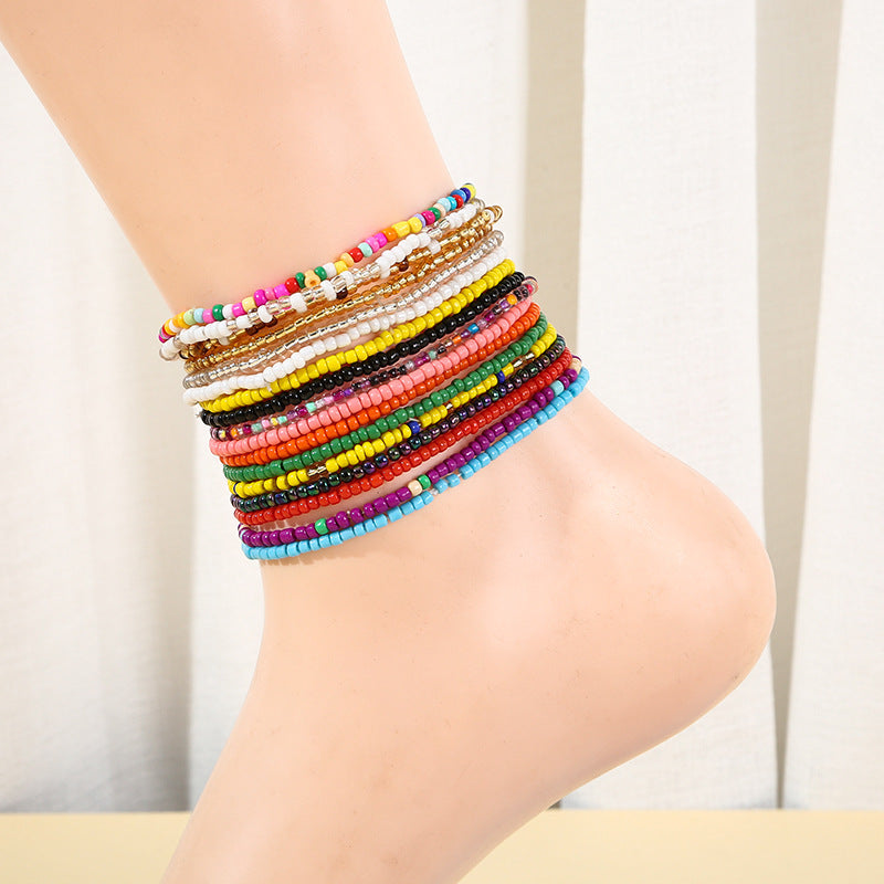 Women's Bohemian Fashion Bracelet Glass Handmade