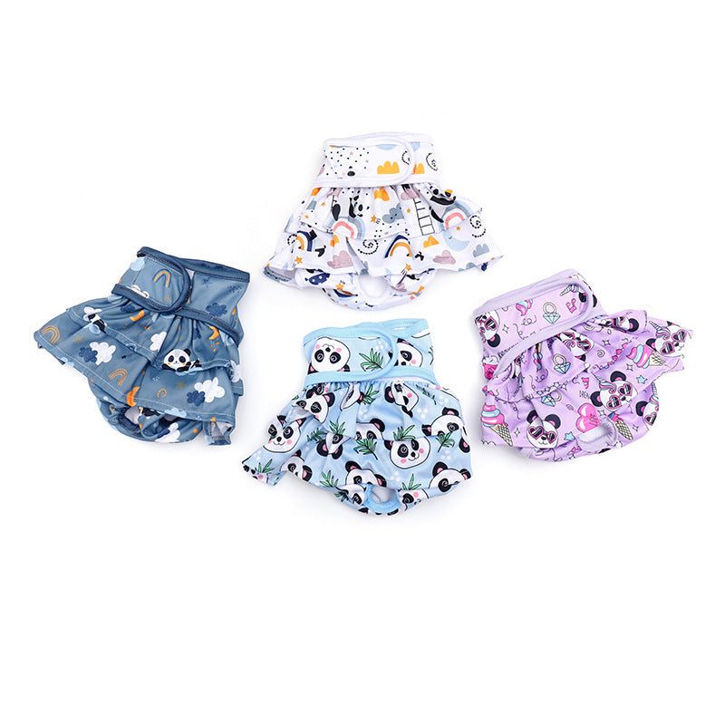 Home Washable Dog Safety Pants Menstrual Pet Physical Pant