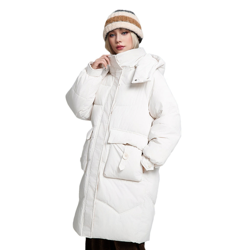 Fashion Down Jacket Women's Mid-length Winter