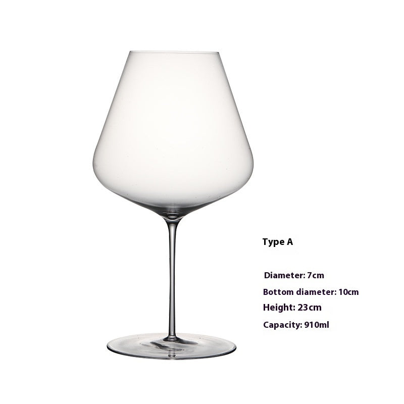 Fashion Personality Think Ultra-thin Crystal Glass Goblet - EL CHEG