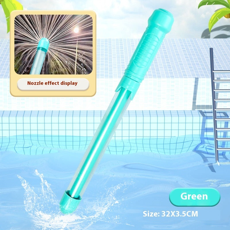 Children's Fireworks Gun Porous Outlet Large Capacity Pull-out Water Monitor.