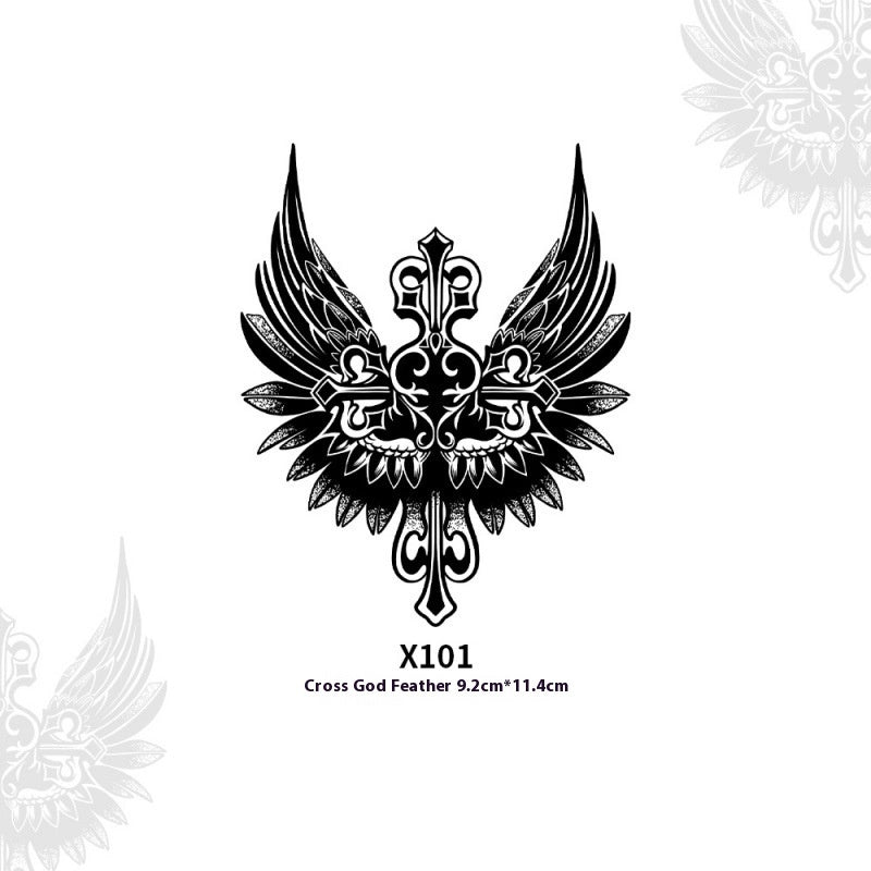 Fashion Pattern Hope This Juice Tattoo Sticker - EL CHEG