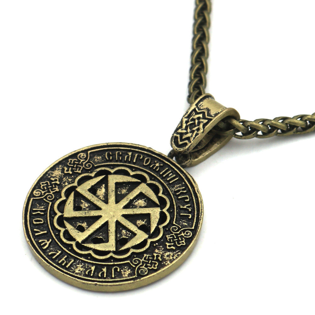 Lunavin ODing Logo Necklace Nordic Myth Lunavin Pendant European And American Popular Ornament