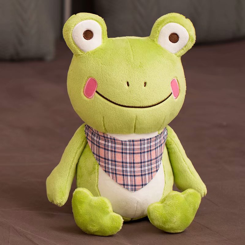 Scarf Frog Doll Cute Little Frog Plush Toy