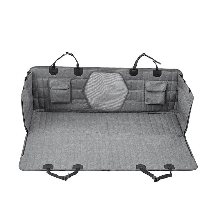 New Vehicle-mounted Pet Mat Water And Dirt Resistant Rear Universal