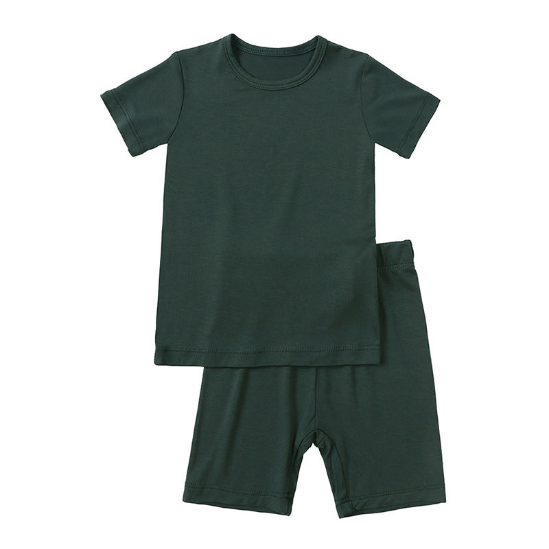 New Summer Bamboo Fiber Children Suit