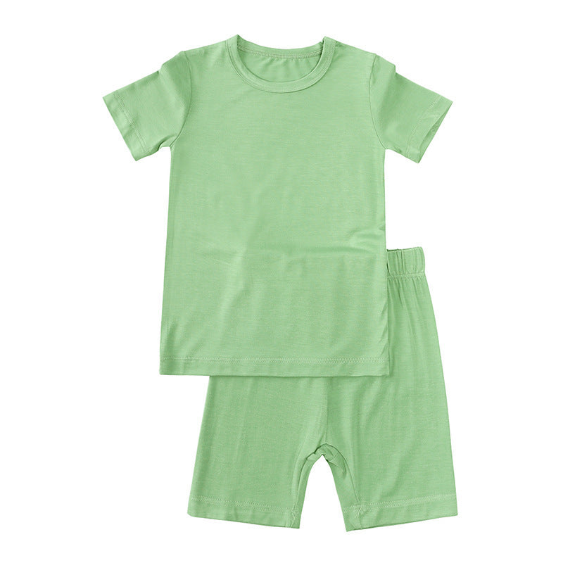 New Summer Bamboo Fiber Children Suit