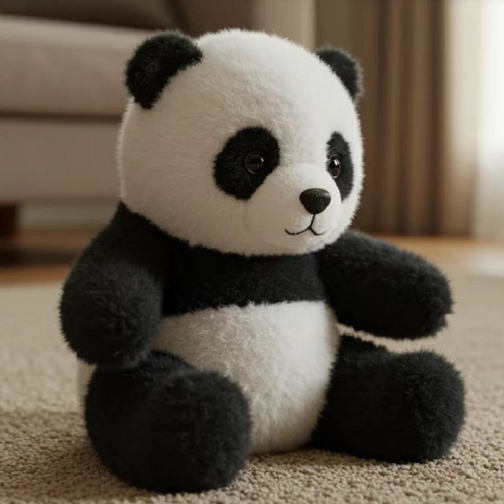 Fashion Personality Cartoon Panda Plush Toy.