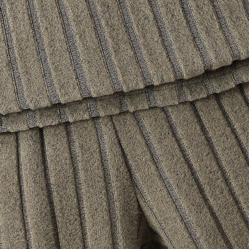 Polo Collar Stripes Shorts Design For Children