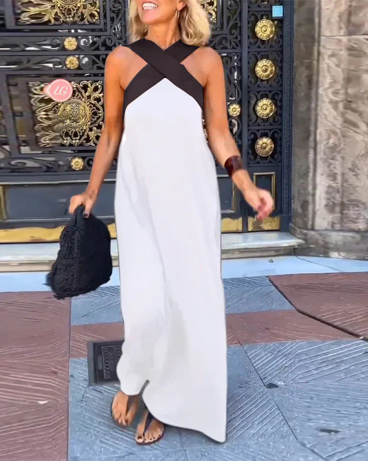 Women's Cross Beauty Back Dress