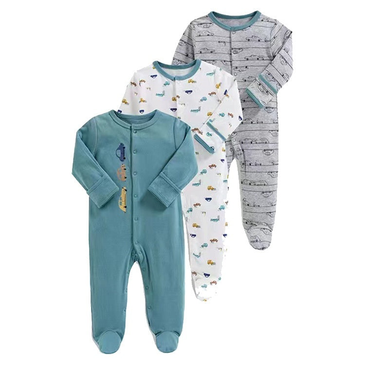 Spring And Autumn Baby Jumpsuits