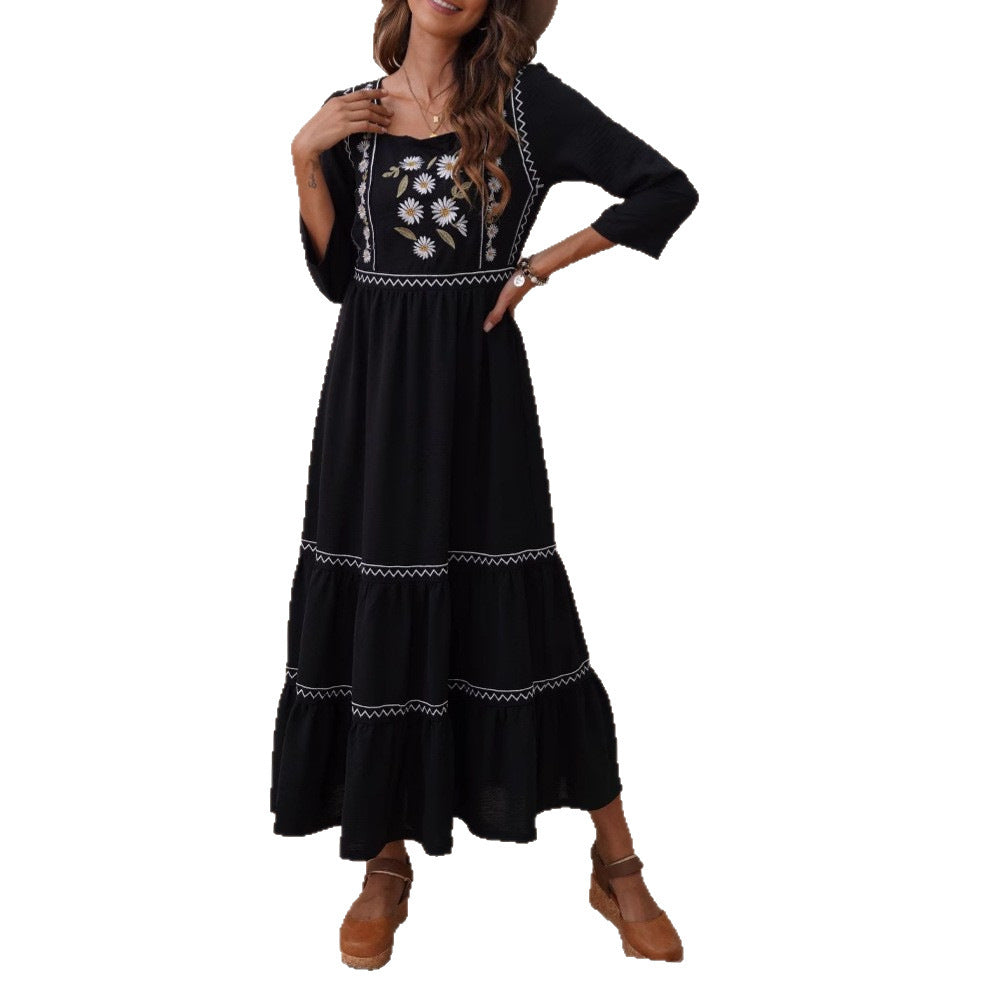Women's Clothing Dress Bohemian Ethnic Characteristics