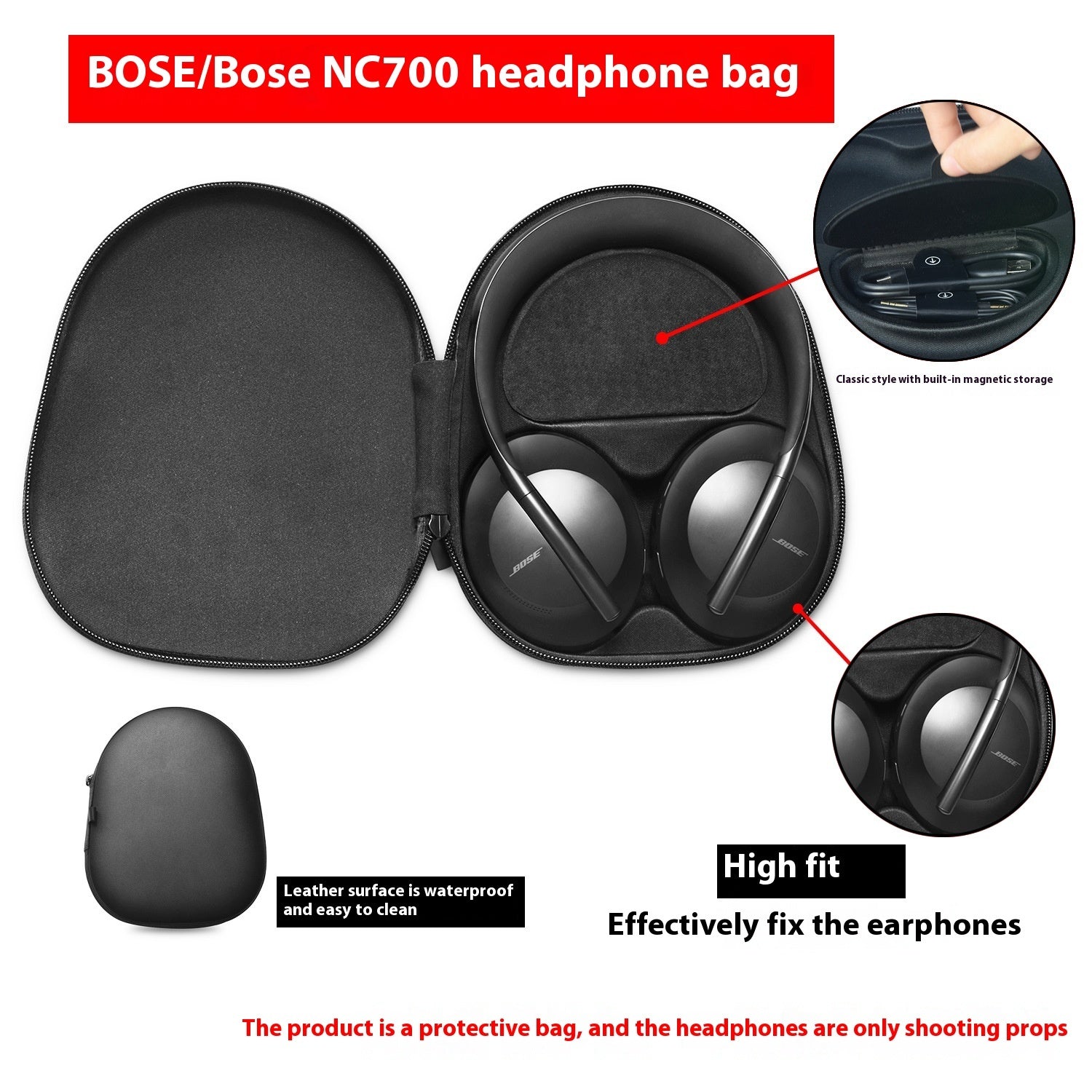 For NC700 Bluetooth Headset Protection Bag