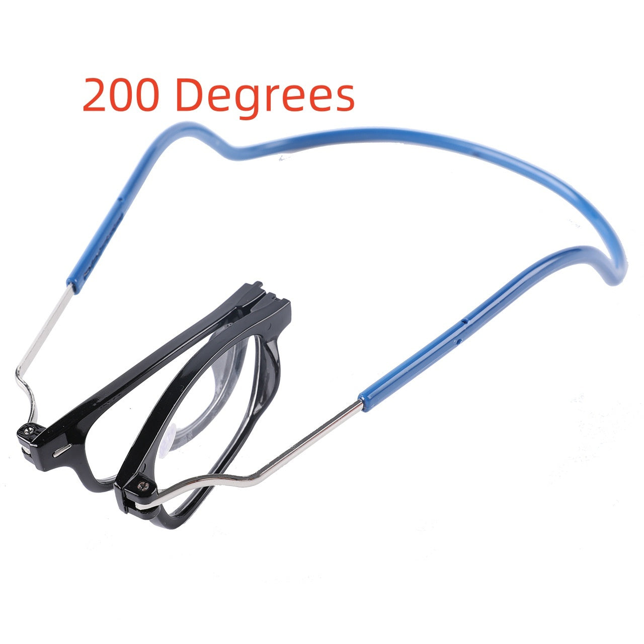 Anti-lost Silicone Magnet Hanging Neck Foldable Presbyopic Glasses