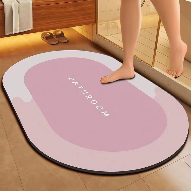 Diatom Ooze Floor Mat Bathroom Non-slip Mat - EL CHEG