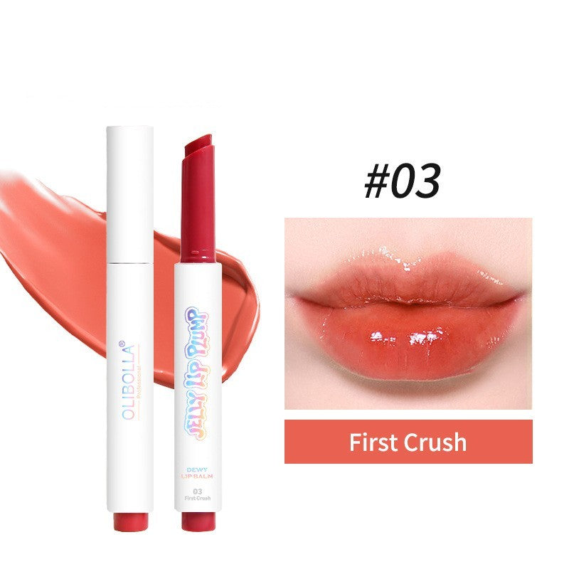 6 Color Press Water Light Solid Lip Lacquer