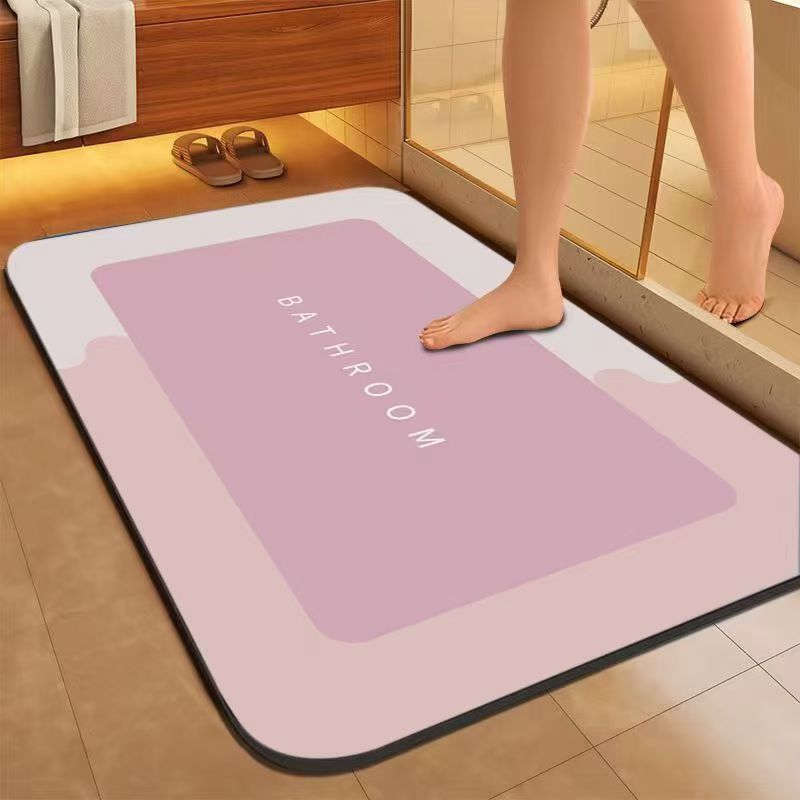 Diatom Ooze Floor Mat Bathroom Non-slip Mat - EL CHEG