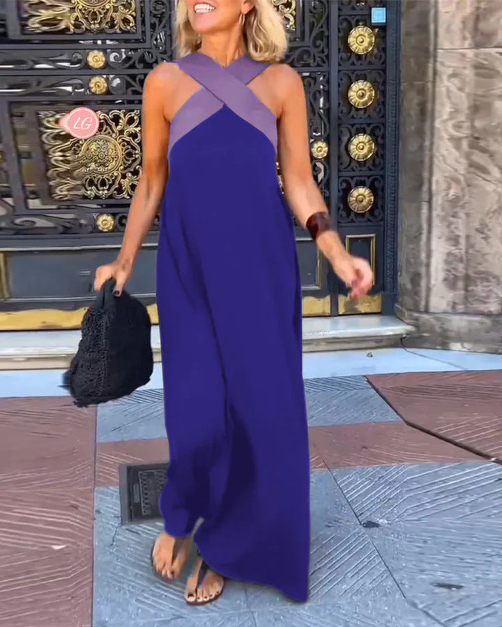 Women's Cross Beauty Back Dress