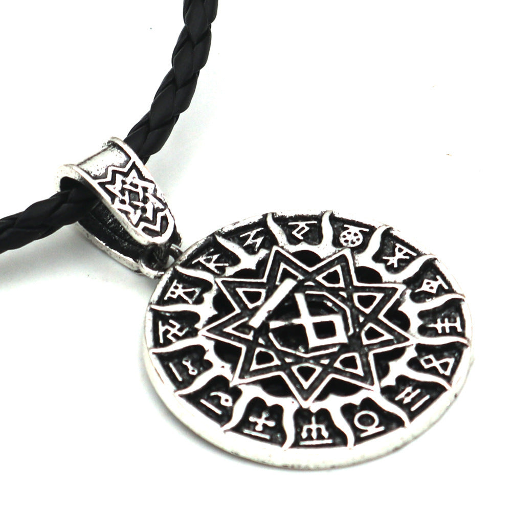 Lunavin ODing Logo Necklace Nordic Myth Lunavin Pendant European And American Popular Ornament